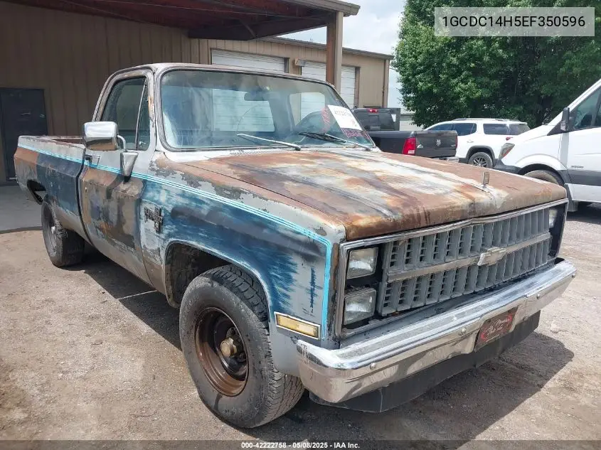 1984 Chevrolet C10 VIN: 1GCDC14H5EF350596 Lot: 42222758