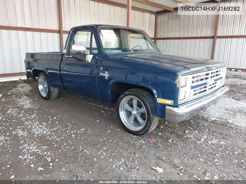 1985 Chevrolet C10 VIN: 1GCDC14HXFJ169282 Lot: 42647805