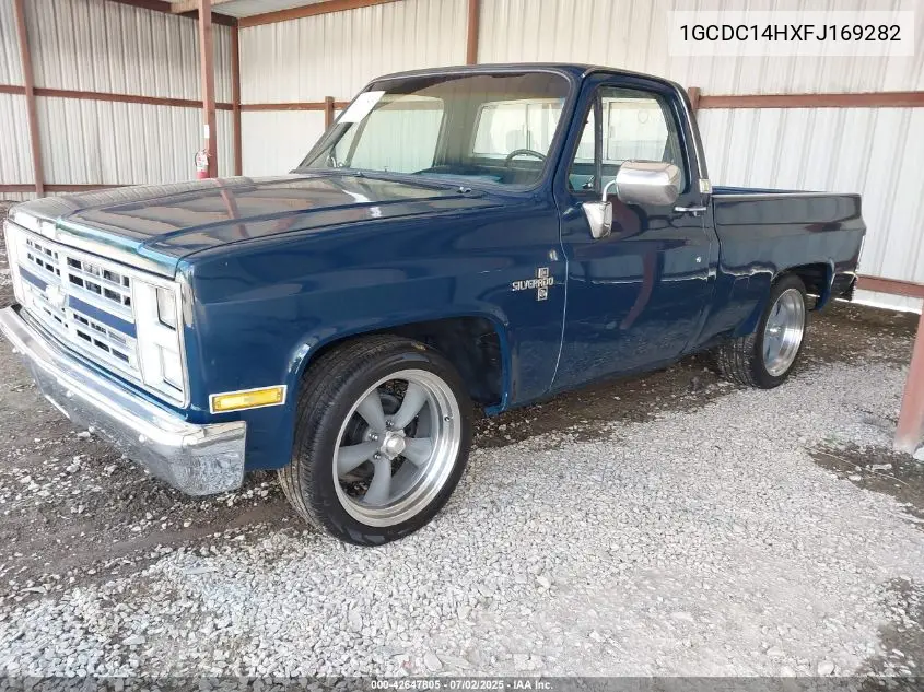 1985 Chevrolet C10 VIN: 1GCDC14HXFJ169282 Lot: 42647805