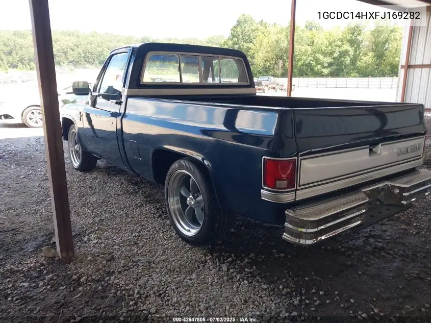 1985 Chevrolet C10 VIN: 1GCDC14HXFJ169282 Lot: 42647805