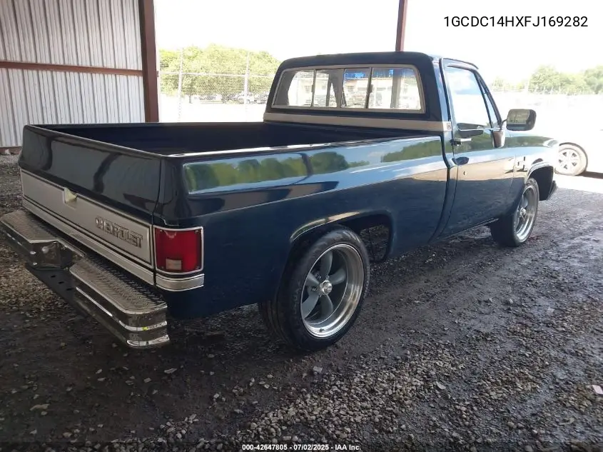 1985 Chevrolet C10 VIN: 1GCDC14HXFJ169282 Lot: 42647805