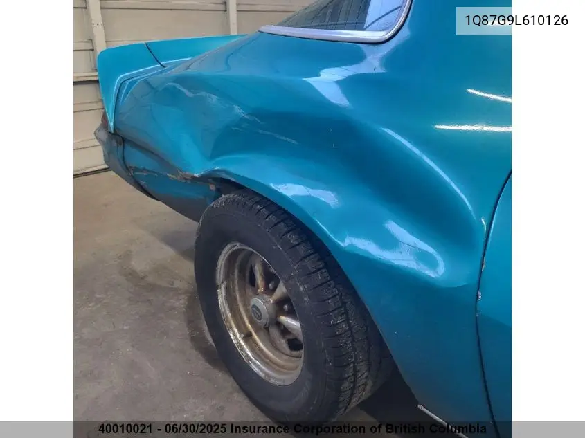 1979 Chevrolet Camaro VIN: 1Q87G9L610126 Lot: 40010021
