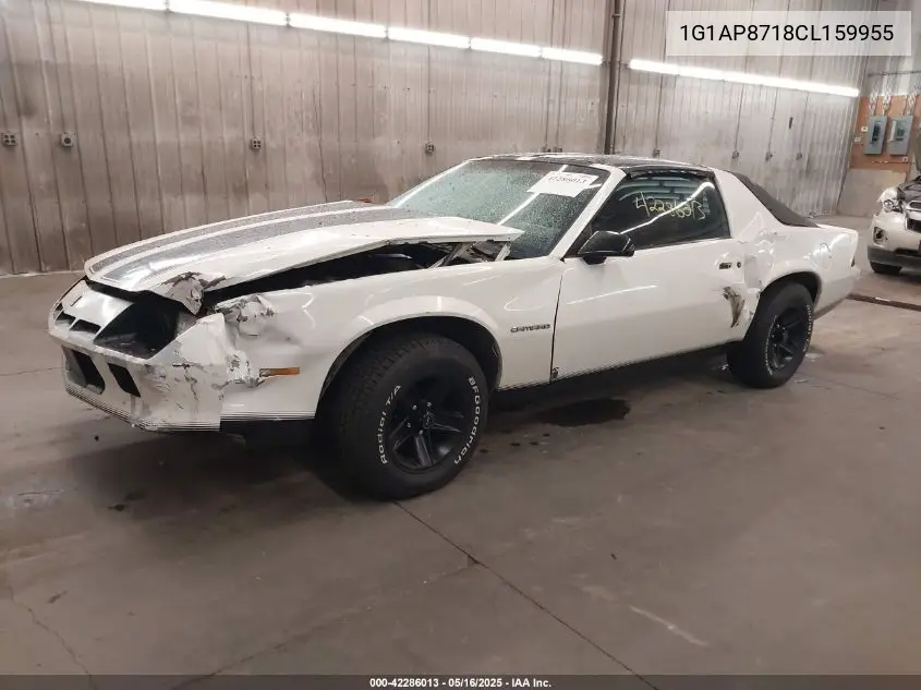 1982 Chevrolet Camaro VIN: 1G1AP8718CL159955 Lot: 42286013