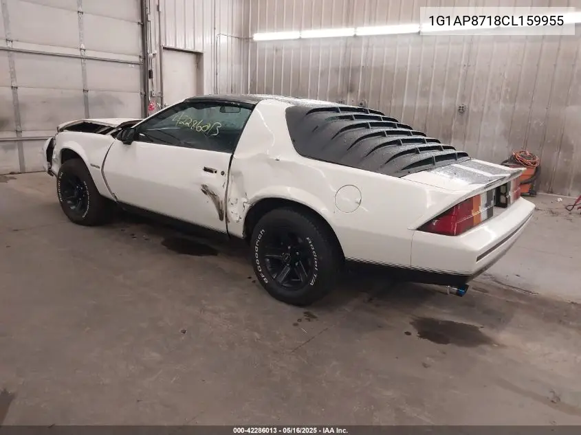1982 Chevrolet Camaro VIN: 1G1AP8718CL159955 Lot: 42286013