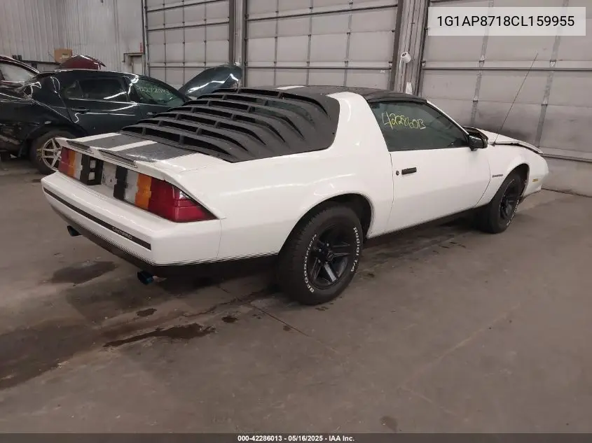 1982 Chevrolet Camaro VIN: 1G1AP8718CL159955 Lot: 42286013