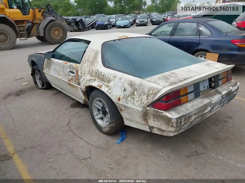 1983 Chevrolet Camaro VIN: 1G1AP87H9DL160188 Lot: 42183141