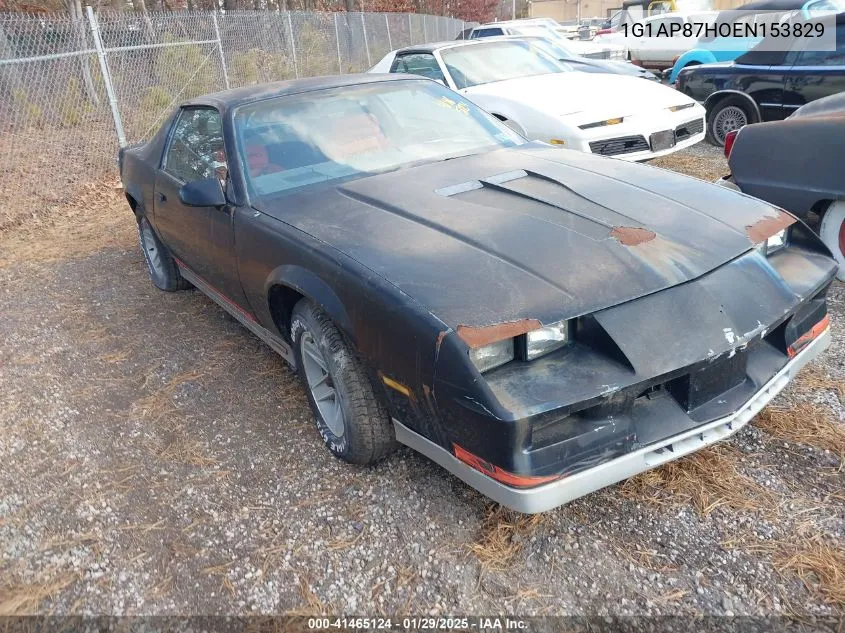 1984 Chevrolet Camaro VIN: 1G1AP87HOEN153829 Lot: 41465124