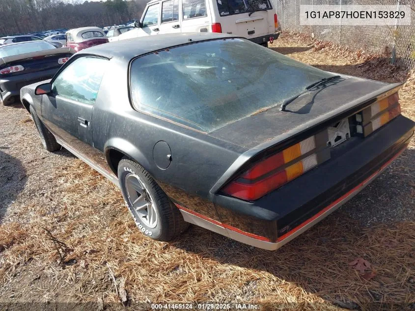 1984 Chevrolet Camaro VIN: 1G1AP87HOEN153829 Lot: 41465124