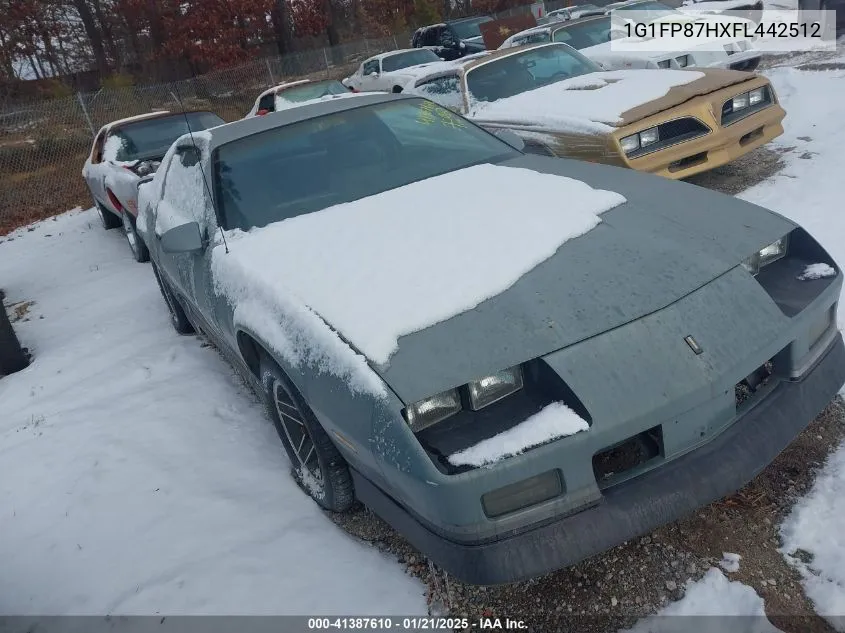 1985 Chevrolet Camaro VIN: 1G1FP87HXFL442512 Lot: 41387610
