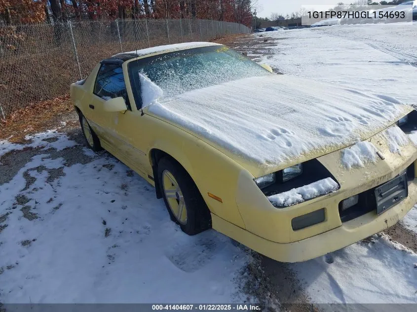 1986 Chevrolet Camaro VIN: 1G1FP87H0GL154693 Lot: 41404607