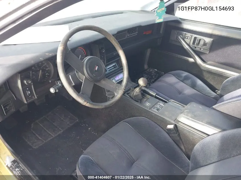 1986 Chevrolet Camaro VIN: 1G1FP87H0GL154693 Lot: 41404607