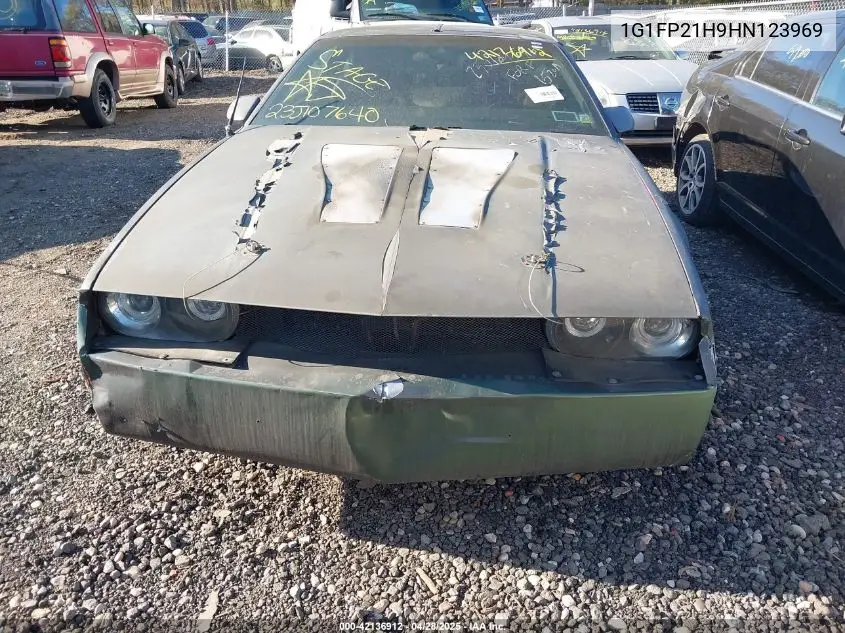 1987 Chevrolet Camaro VIN: 1G1FP21H9HN123969 Lot: 42136912