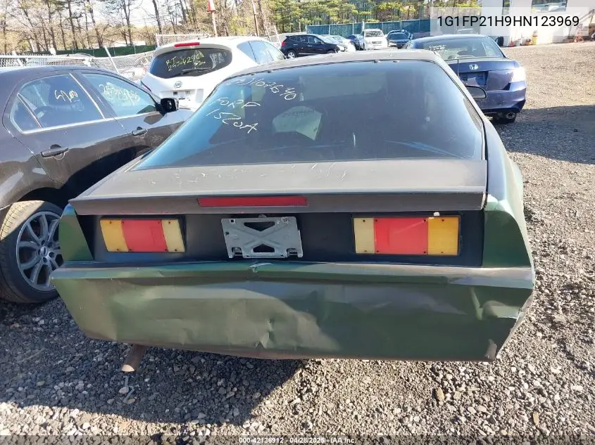 1987 Chevrolet Camaro VIN: 1G1FP21H9HN123969 Lot: 42136912