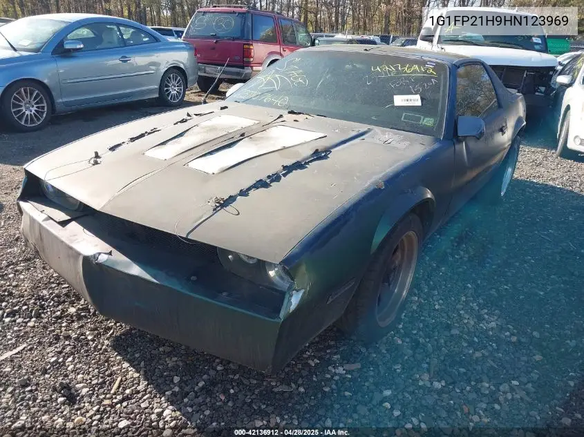 1987 Chevrolet Camaro VIN: 1G1FP21H9HN123969 Lot: 42136912