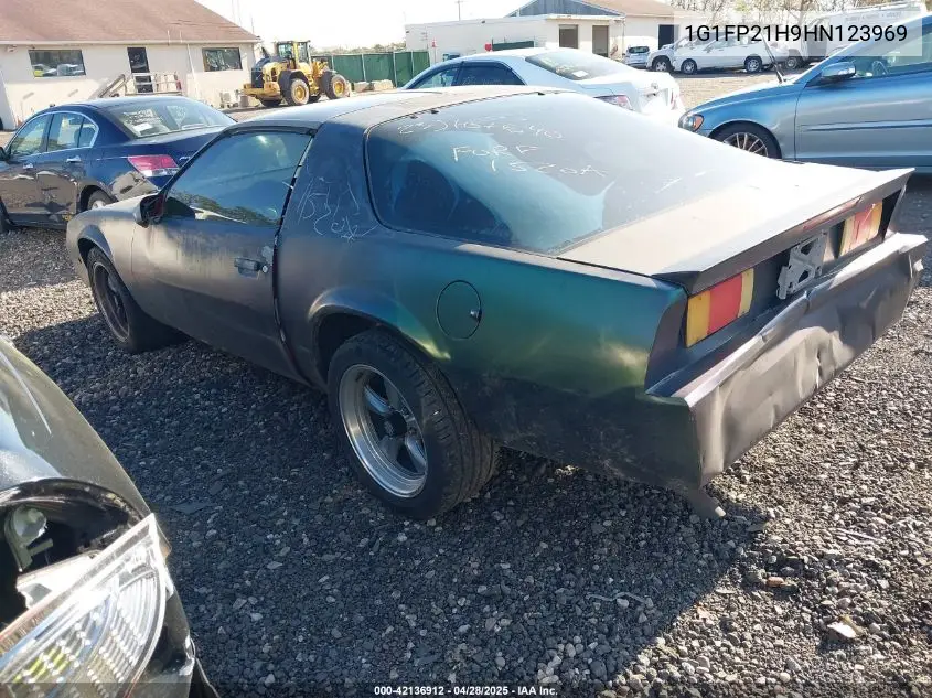 1987 Chevrolet Camaro VIN: 1G1FP21H9HN123969 Lot: 42136912