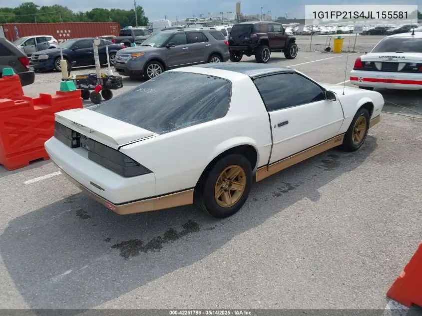 1988 Chevrolet Camaro VIN: 1G1FP21S4JL155581 Lot: 42251798