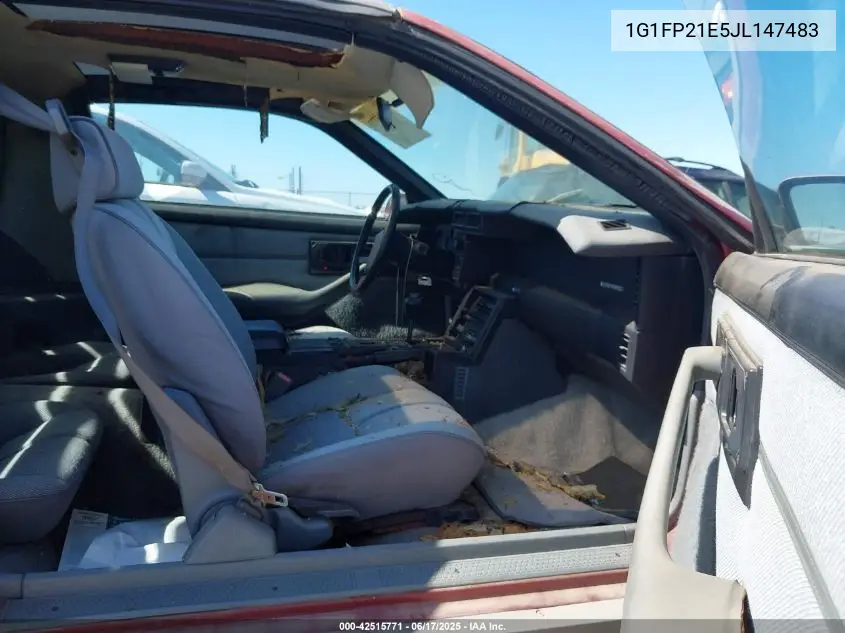 1988 Chevrolet Camaro VIN: 1G1FP21E5JL147483 Lot: 42515771