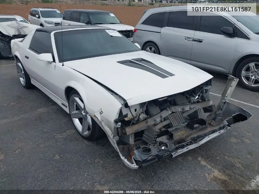 1989 Chevrolet Camaro VIN: 1G1FP21E8KL161587 Lot: 42204266
