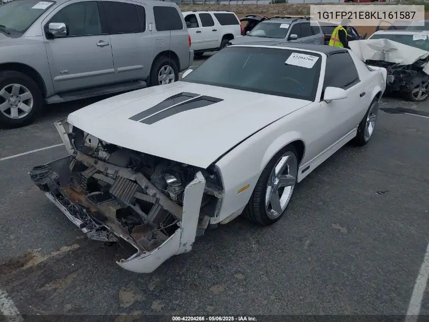 1989 Chevrolet Camaro VIN: 1G1FP21E8KL161587 Lot: 42204266
