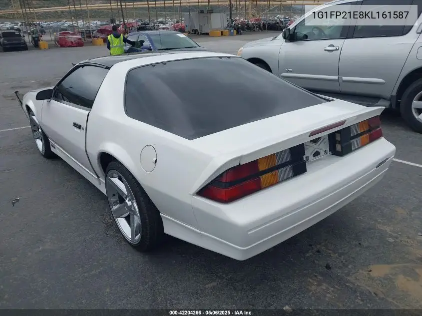 1989 Chevrolet Camaro VIN: 1G1FP21E8KL161587 Lot: 42204266