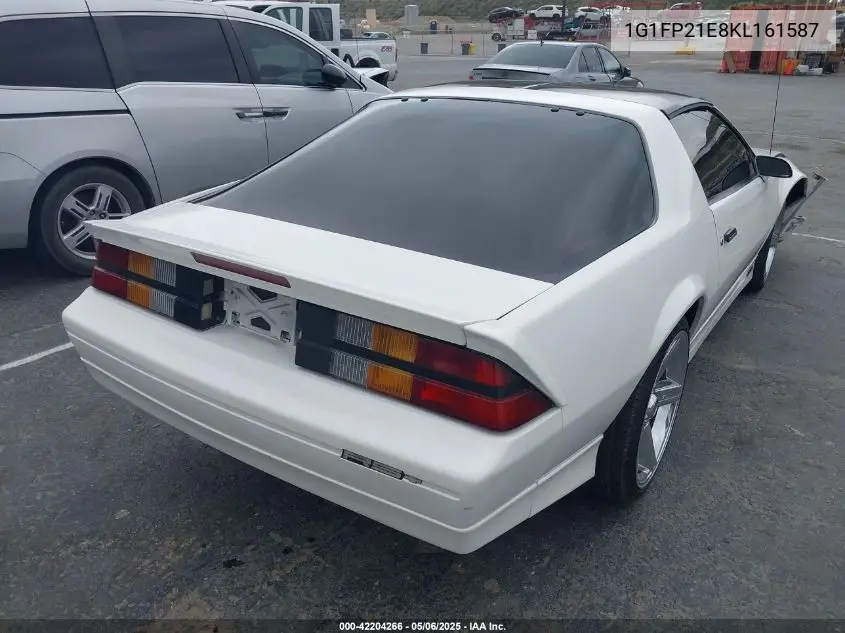 1989 Chevrolet Camaro VIN: 1G1FP21E8KL161587 Lot: 42204266