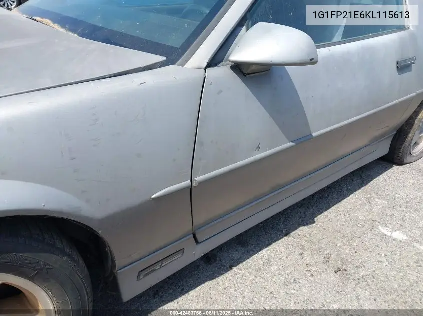 1989 Chevrolet Camaro VIN: 1G1FP21E6KL115613 Lot: 42483756