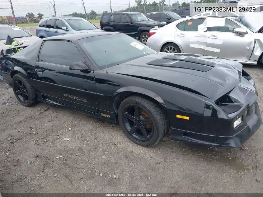 1991 Chevrolet Camaro Z28 VIN: 1G1FP2383ML129429 Lot: 42411283