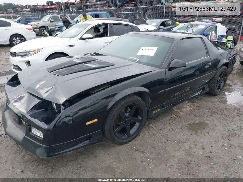 1991 Chevrolet Camaro Z28 VIN: 1G1FP2383ML129429 Lot: 42411283