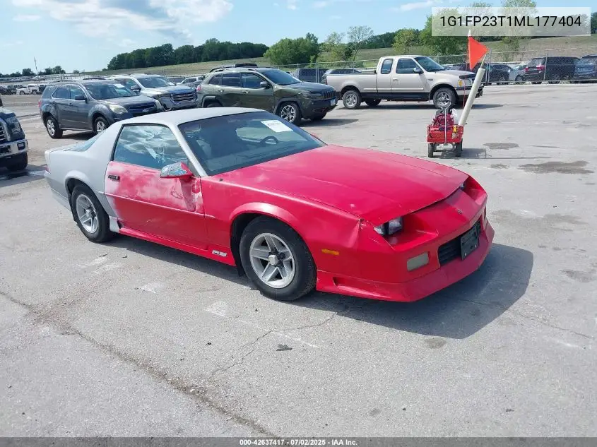 1991 Chevrolet Camaro Rs VIN: 1G1FP23T1ML177404 Lot: 42637417