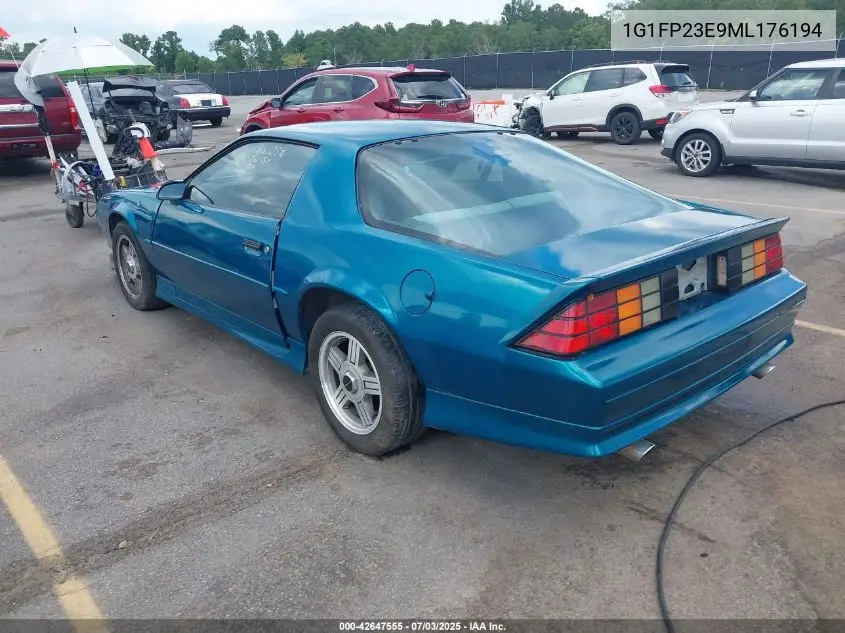 1991 Chevrolet Camaro Rs VIN: 1G1FP23E9ML176194 Lot: 42647555