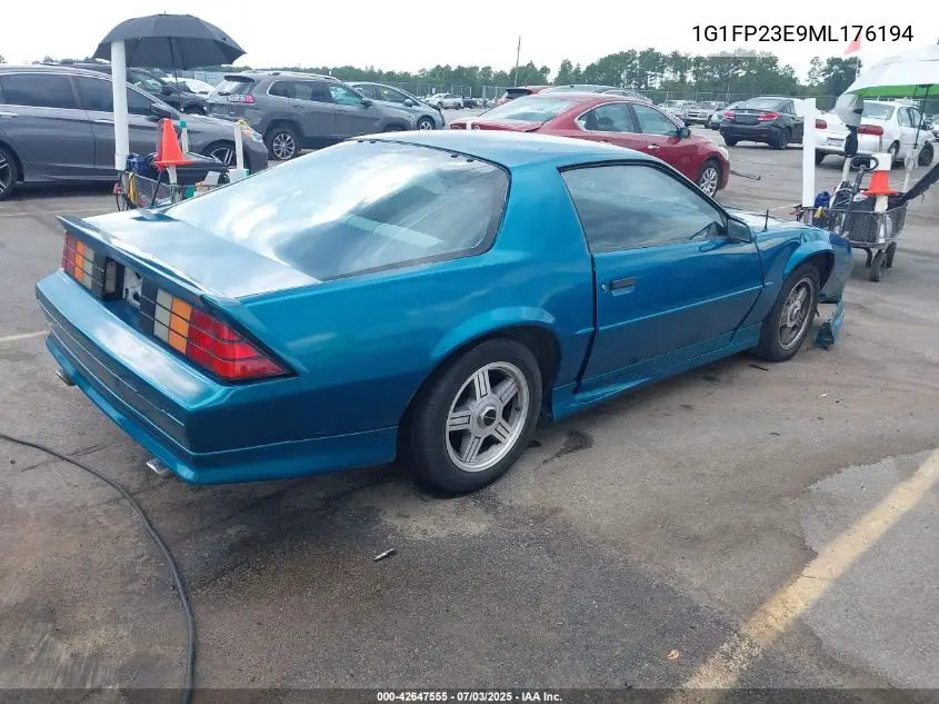 1991 Chevrolet Camaro Rs VIN: 1G1FP23E9ML176194 Lot: 42647555