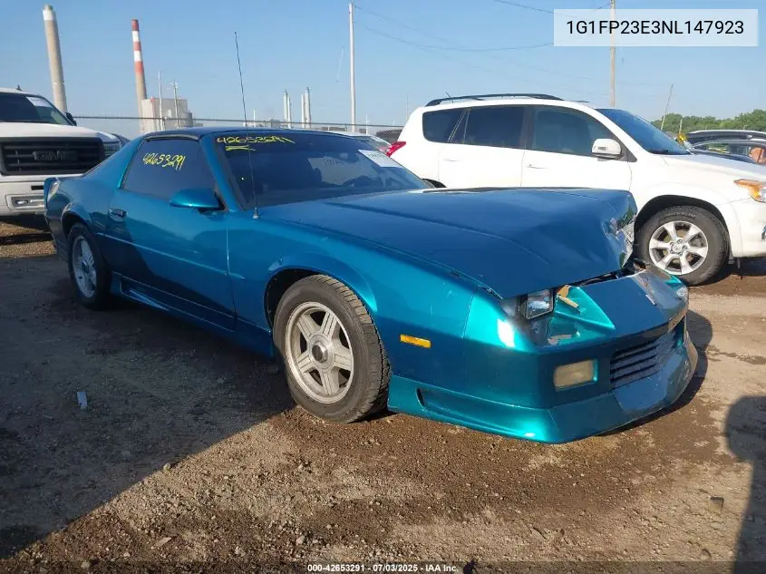 1992 Chevrolet Camaro Rs VIN: 1G1FP23E3NL147923 Lot: 42653291