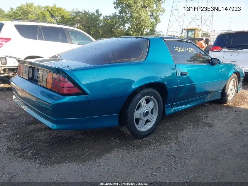 1992 Chevrolet Camaro Rs VIN: 1G1FP23E3NL147923 Lot: 42653291