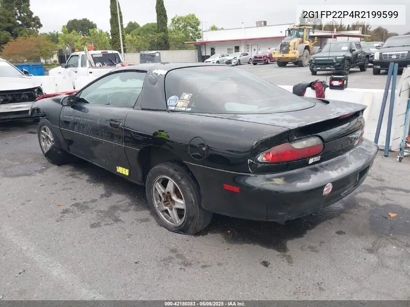 1994 Chevrolet Camaro Z28 VIN: 2G1FP22P4R2199599 Lot: 42180383