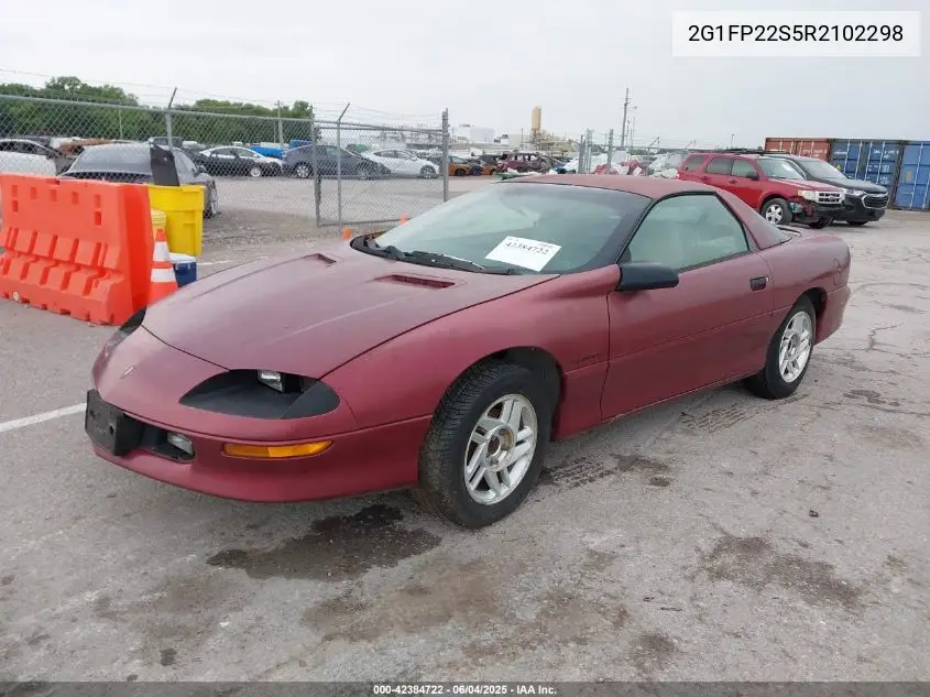 1994 Chevrolet Camaro VIN: 2G1FP22S5R2102298 Lot: 42384722