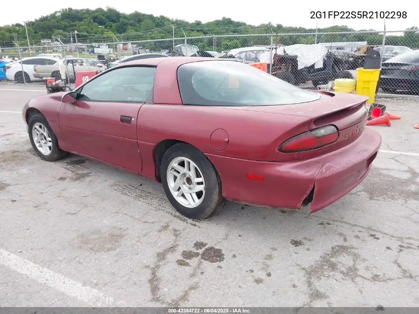1994 Chevrolet Camaro VIN: 2G1FP22S5R2102298 Lot: 42384722