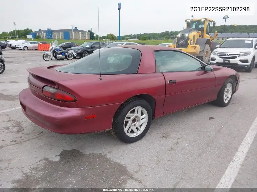 1994 Chevrolet Camaro VIN: 2G1FP22S5R2102298 Lot: 42384722