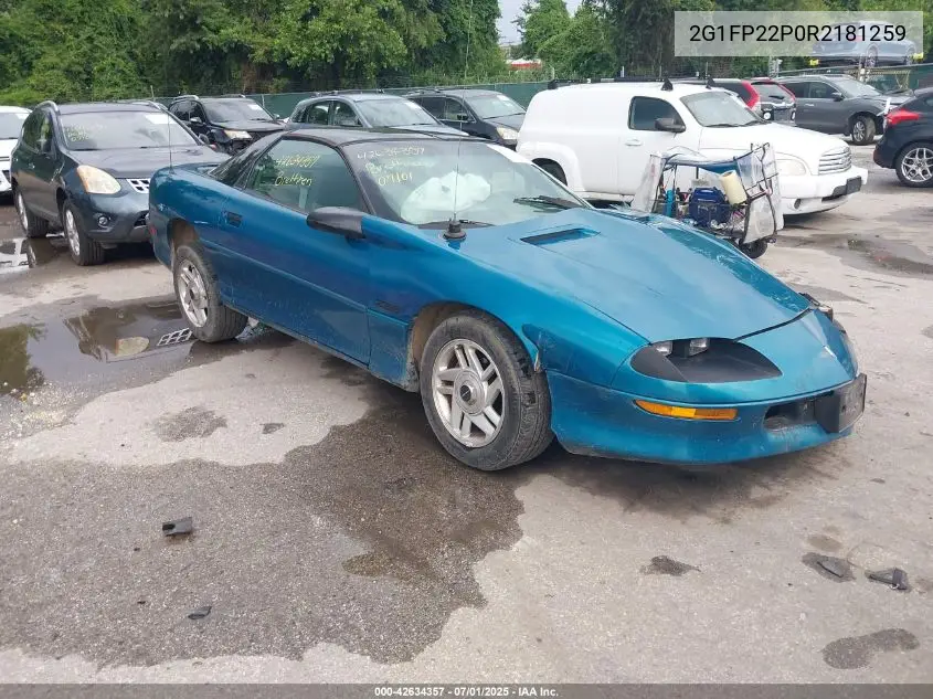 1994 Chevrolet Camaro Z28 VIN: 2G1FP22P0R2181259 Lot: 42634357