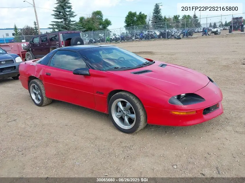 1995 Chevrolet Camaro Z28 VIN: 2G1FP22P2S2165800 Lot: 30065660