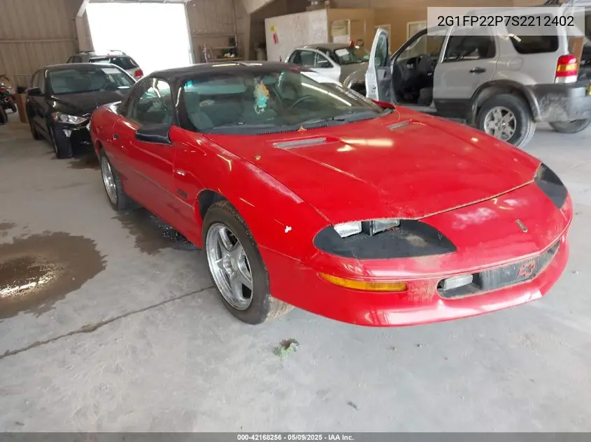 1995 Chevrolet Camaro Z28 VIN: 2G1FP22P7S2212402 Lot: 42168256