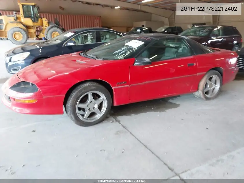 1995 Chevrolet Camaro Z28 VIN: 2G1FP22P7S2212402 Lot: 42168256