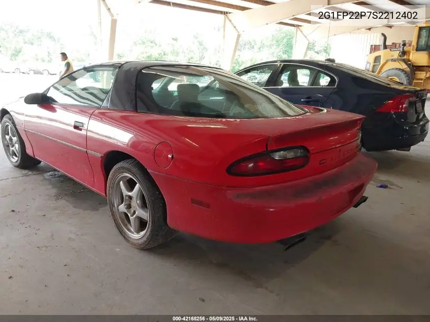 1995 Chevrolet Camaro Z28 VIN: 2G1FP22P7S2212402 Lot: 42168256