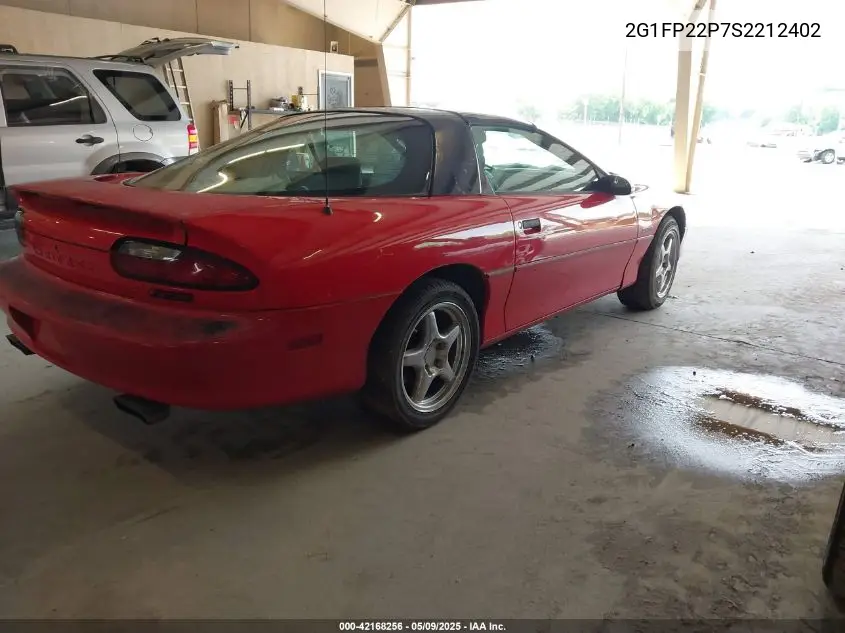 1995 Chevrolet Camaro Z28 VIN: 2G1FP22P7S2212402 Lot: 42168256