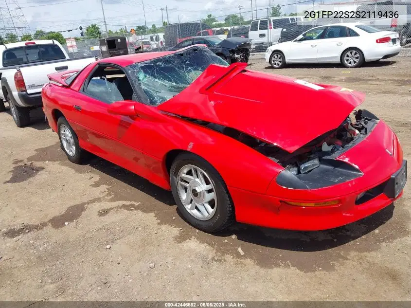 1995 Chevrolet Camaro VIN: 2G1FP22S2S2119436 Lot: 42446682