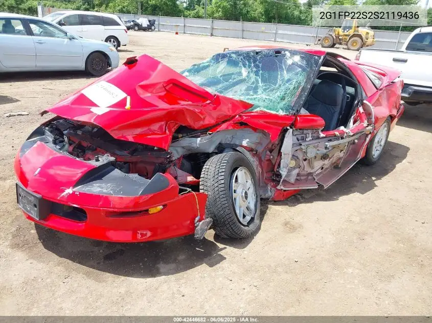 1995 Chevrolet Camaro VIN: 2G1FP22S2S2119436 Lot: 42446682