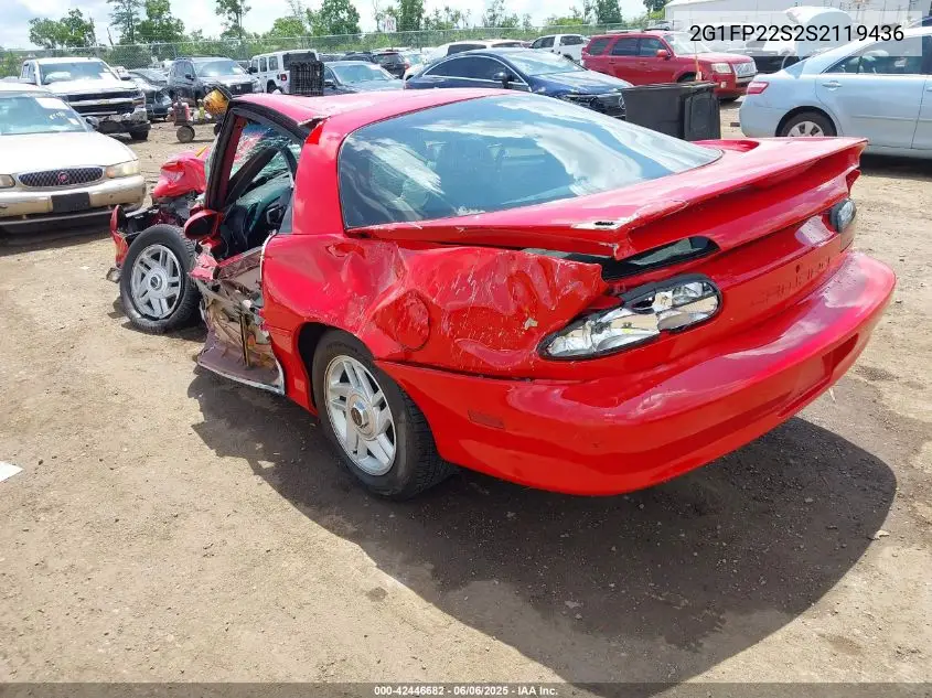 1995 Chevrolet Camaro VIN: 2G1FP22S2S2119436 Lot: 42446682