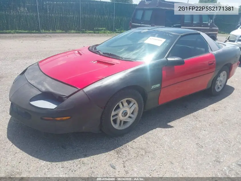 1995 Chevrolet Camaro Z28 VIN: 2G1FP22P5S2171381 Lot: 42540408