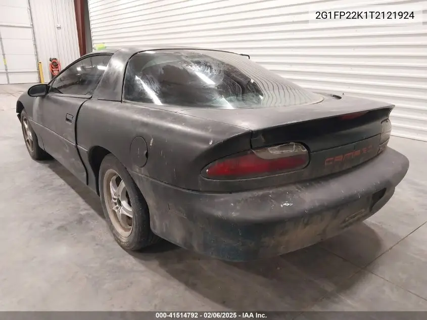 1996 Chevrolet Camaro Rs VIN: 2G1FP22K1T2121924 Lot: 41514792