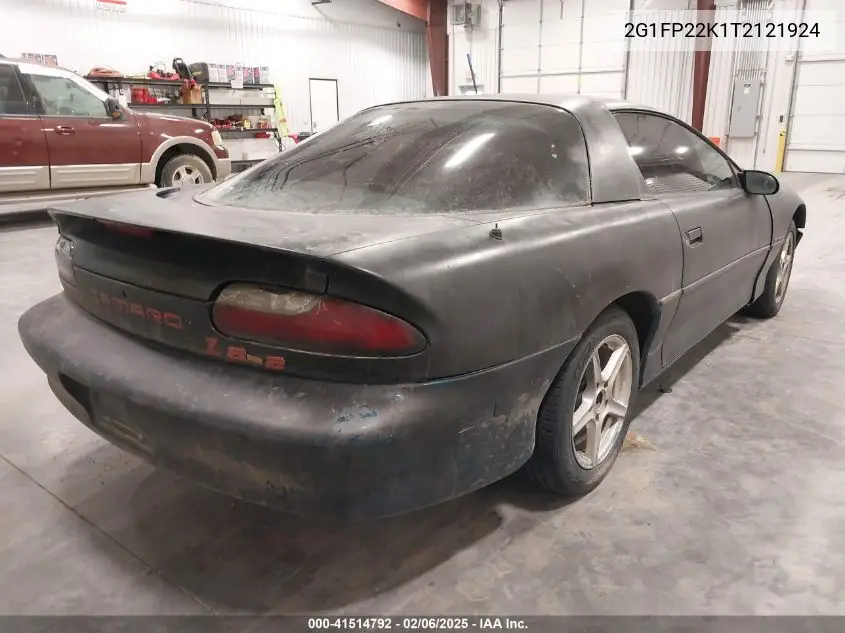 1996 Chevrolet Camaro Rs VIN: 2G1FP22K1T2121924 Lot: 41514792