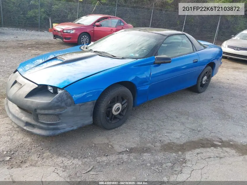 1996 Chevrolet Camaro Rs VIN: 2G1FP22K6T2103872 Lot: 42003553